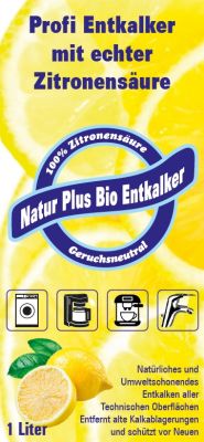 3'er Set Bio Entkalker mit Zitronensäure sofort aktiv